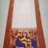 Pure silk handloom triple muniya brocade paithani saree - Image 9